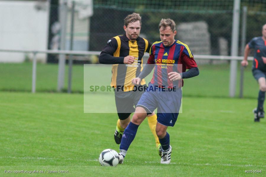 Fabian Heun, Thorsten Amend, Kreisklasse, Fussball, 17.10.2015, BSC Aura, SG Eußenheim-Gambach - Bild-ID: 2156544