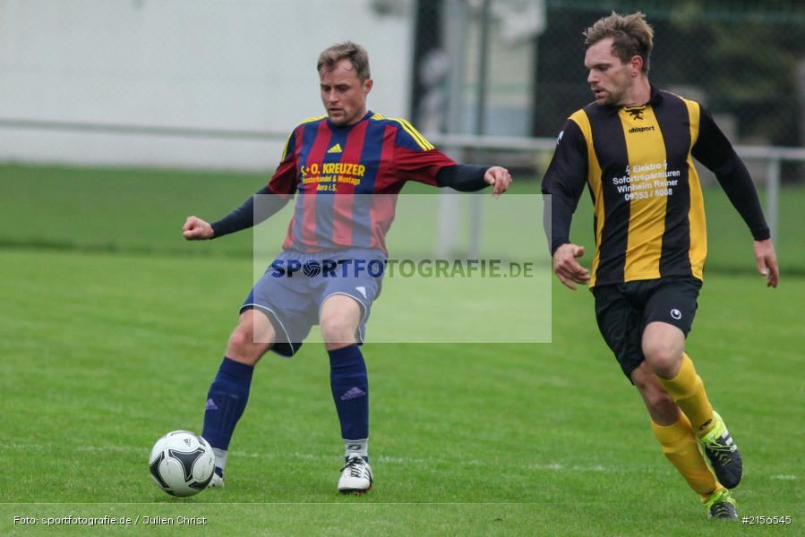 Thorsten Amend, Fabian Heun, Kreisklasse, Fussball, 17.10.2015, BSC Aura, SG Eußenheim-Gambach - Bild-ID: 2156545