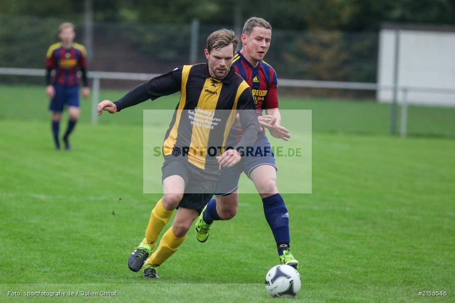 Fabian Heun, Stefan Remlein, Kreisklasse, Fussball, 17.10.2015, BSC Aura, SG Eußenheim-Gambach - Bild-ID: 2156546