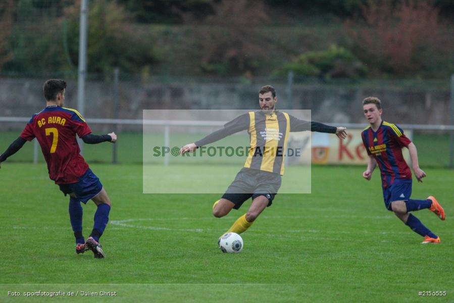 Vincent Hanselmann, Daniel Hoefling, Maximilian Jeckel, Kreisklasse, Fussball, 17.10.2015, BSC Aura, SG Eußenheim-Gambach - Bild-ID: 2156555