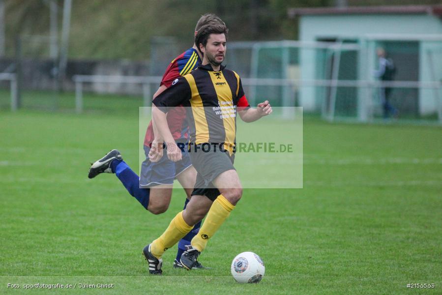 Fabian Peter, Daniel Stemig, Kreisklasse, Fussball, 17.10.2015, BSC Aura, SG Eußenheim-Gambach - Bild-ID: 2156563