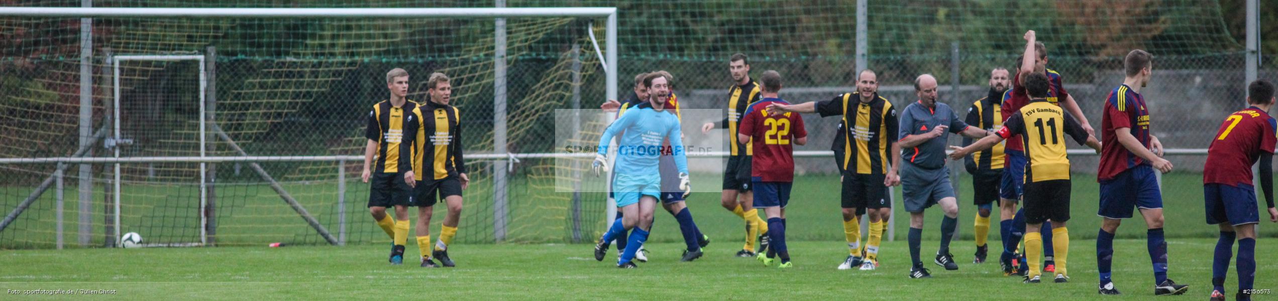 Thorsten Amend, Kreisklasse, Fussball, 17.10.2015, BSC Aura, SG Eußenheim-Gambach - Bild-ID: 2156573