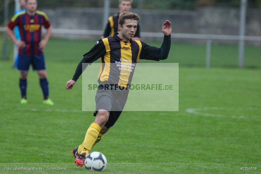 Maximilian Giller, Kreisklasse, Fussball, 17.10.2015, BSC Aura, SG Eußenheim-Gambach - Bild-ID: 2156578
