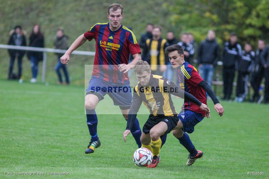 Vincent Hanselmann, Maximilian Giller, Kreisklasse, Fussball, 17.10.2015, BSC Aura, SG Eußenheim-Gambach - Bild-ID: 2156582