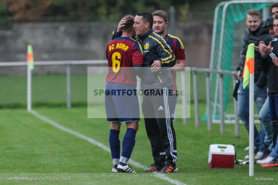 André Deusinger, Thorsten Amend, Kreisklasse, Fussball, 17.10.2015, BSC Aura, SG Eußenheim-Gambach - Bild-ID: 2156604