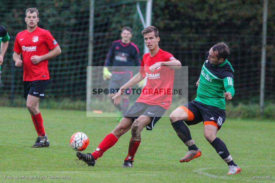 Stefan Blum, Marcel Schöppach, 18.10.2015, Fussball, Würzburg, A-Klasse Gr. 5, DJK Wombach, FC Germania Ruppertshütten - Bild-ID: 2156681