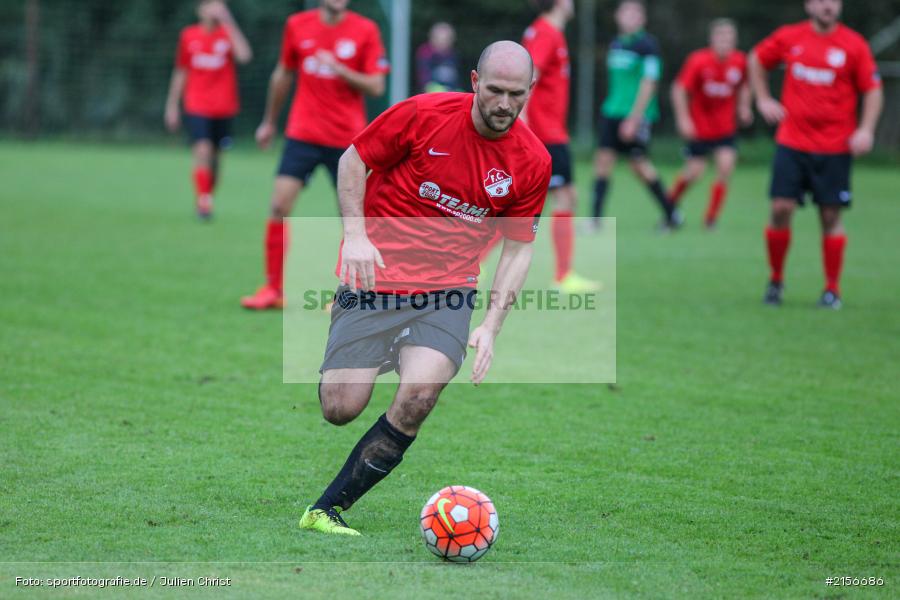 Thomas Spahn, 18.10.2015, Fussball, Würzburg, A-Klasse Gr. 5, DJK Wombach, FC Germania Ruppertshütten - Bild-ID: 2156686