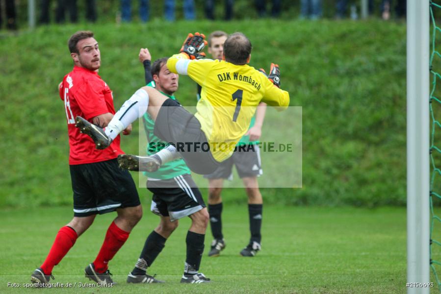 Florian Heilig, Devin Hostetter, 18.10.2015, Fussball, Würzburg, A-Klasse Gr. 5, DJK Wombach, FC Germania Ruppertshütten - Bild-ID: 2156693