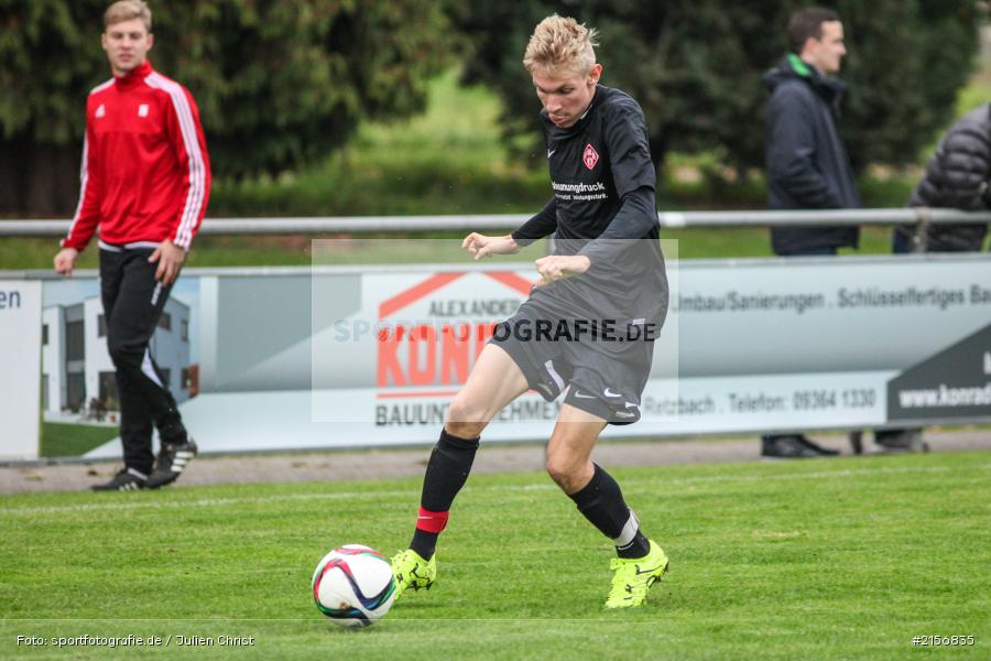 Nicolas Engelking, 24.10.2015, Landesliga, Fussball, FC Würzburger Kickers II, TSV Karlburg - Bild-ID: 2156835
