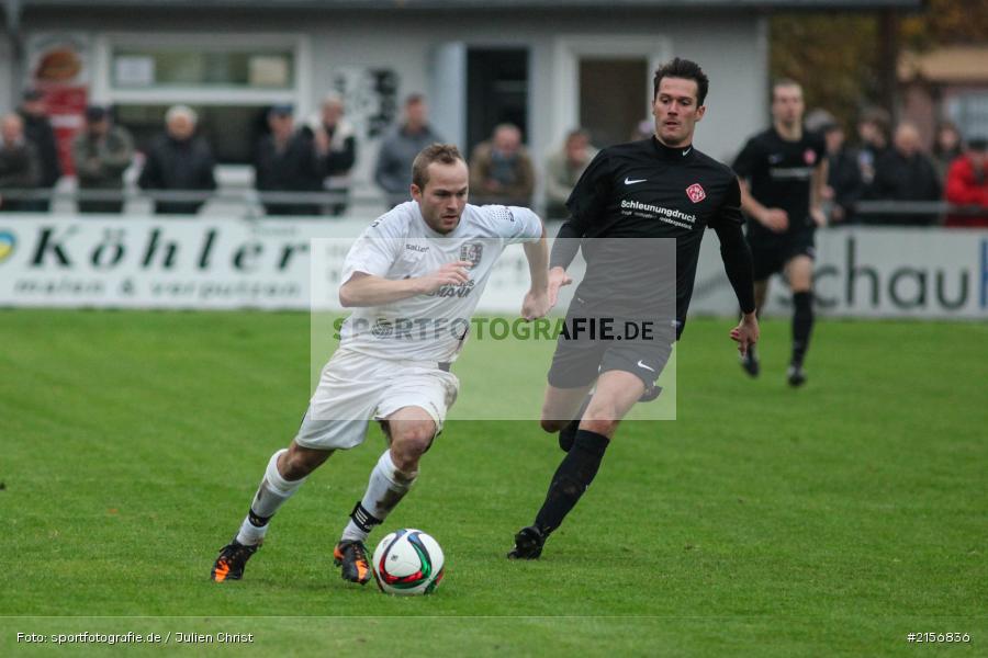 Steffen Lehofer, 24.10.2015, Landesliga, Fussball, FC Würzburger Kickers II, TSV Karlburg - Bild-ID: 2156836