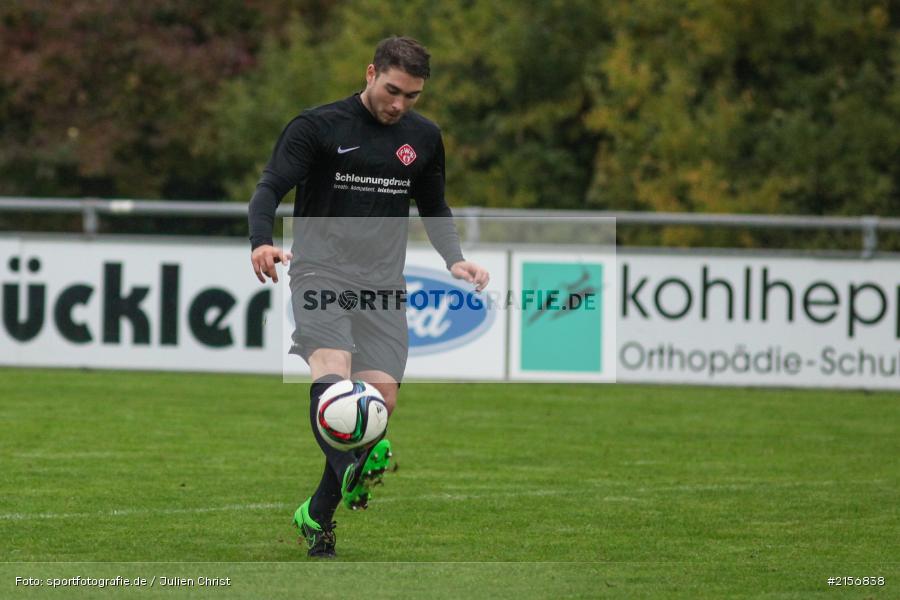 Phillip Löw, 24.10.2015, Landesliga, Fussball, FC Würzburger Kickers II, TSV Karlburg - Bild-ID: 2156838
