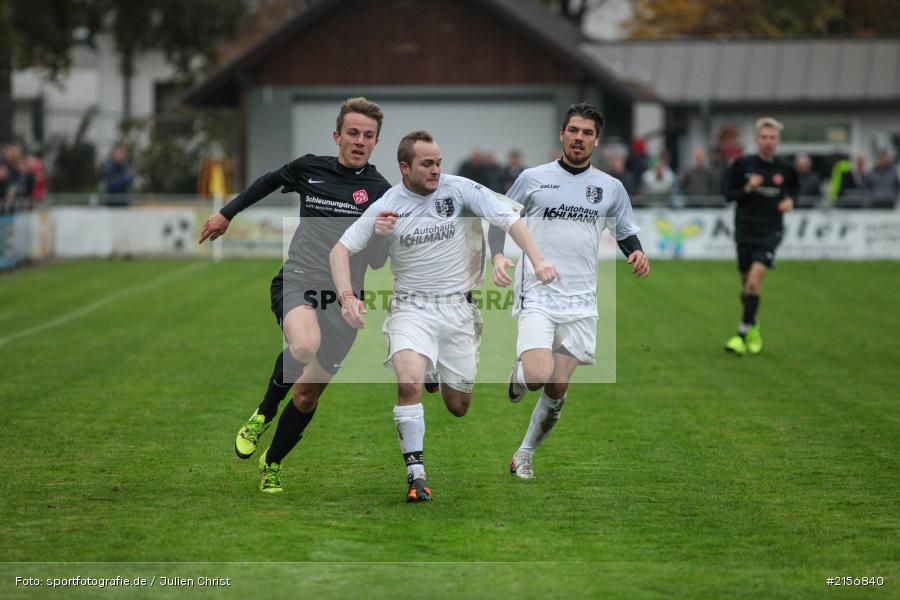 Steffen Bachmann, Steffen Lehofer, Alex Beier, 24.10.2015, Landesliga, Fussball, FC Würzburger Kickers II, TSV Karlburg - Bild-ID: 2156840