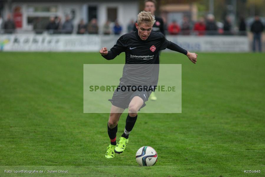 Nicolas Engelking, 24.10.2015, Landesliga, Fussball, FC Würzburger Kickers II, TSV Karlburg - Bild-ID: 2156845