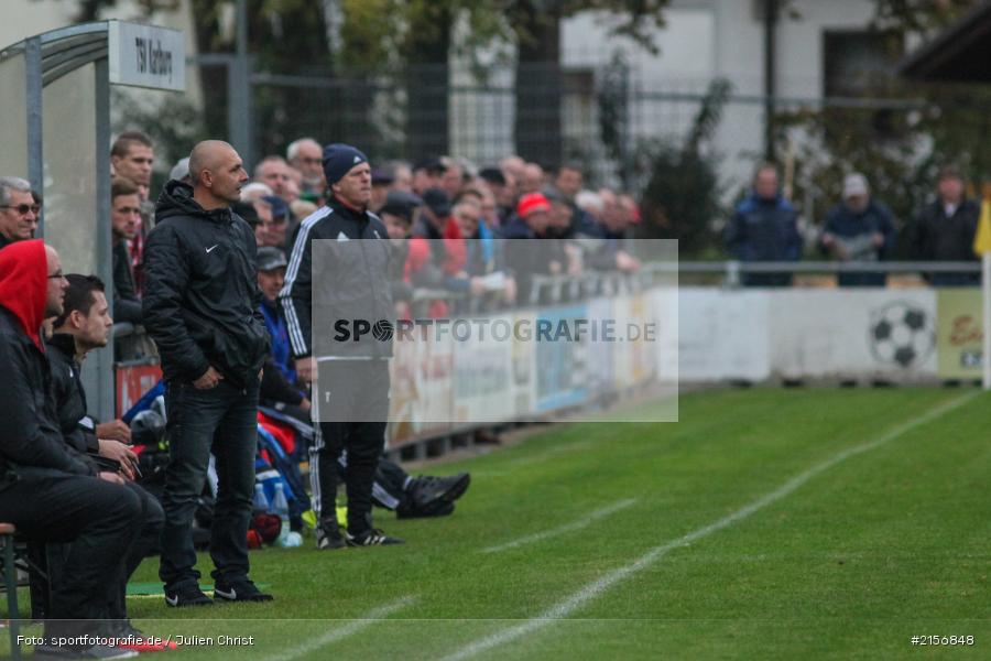 Siggi Sternheimer, Claudiu Bozesan, 24.10.2015, Landesliga, Fussball, FC Würzburger Kickers II, TSV Karlburg - Bild-ID: 2156848