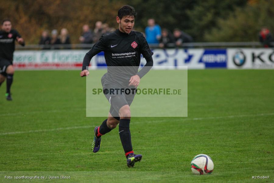 Marios Dimitrakopoulos, 24.10.2015, Landesliga, Fussball, FC Würzburger Kickers II, TSV Karlburg - Bild-ID: 2156849 Marios Dimitrakopoulos, 24.10.2015, Landesliga, Fussball, FC Würzburger Kickers II, TSV Karlburg - Bild-ID: 2156849