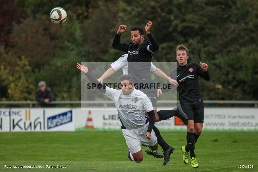 Dominik Hammer, James-Joseph Hammond, 24.10.2015, Landesliga, Fussball, FC Würzburger Kickers II, TSV Karlburg - Bild-ID: 2156858
