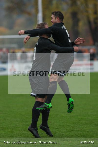 Niclas Hodek, Philip Löw, 24.10.2015, Landesliga, Fussball, FC Würzburger Kickers II, TSV Karlburg - Bild-ID: 2156870
