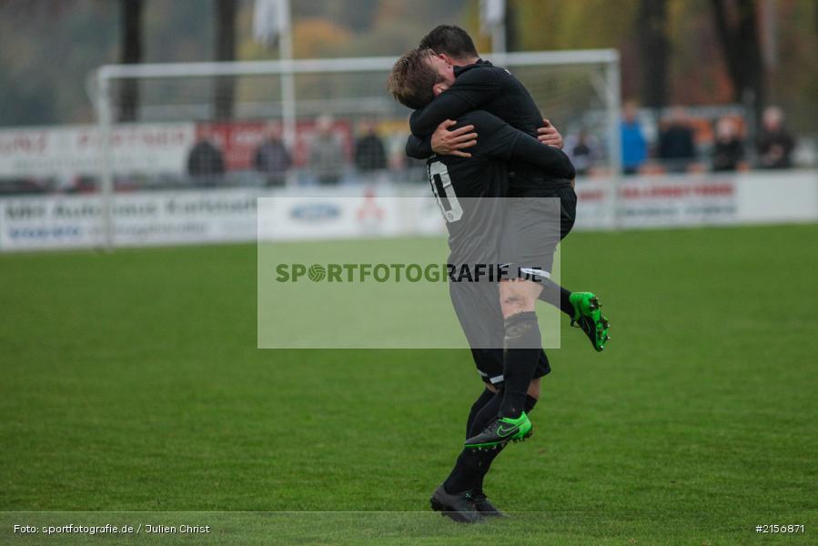 Niclas Hodek, Philip Löw, 24.10.2015, Landesliga, Fussball, FC Würzburger Kickers II, TSV Karlburg - Bild-ID: 2156871