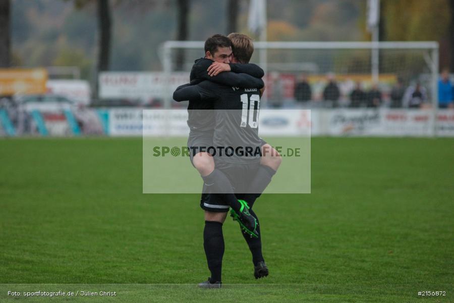 Niclas Hodek, Philip Löw, 24.10.2015, Landesliga, Fussball, FC Würzburger Kickers II, TSV Karlburg - Bild-ID: 2156872