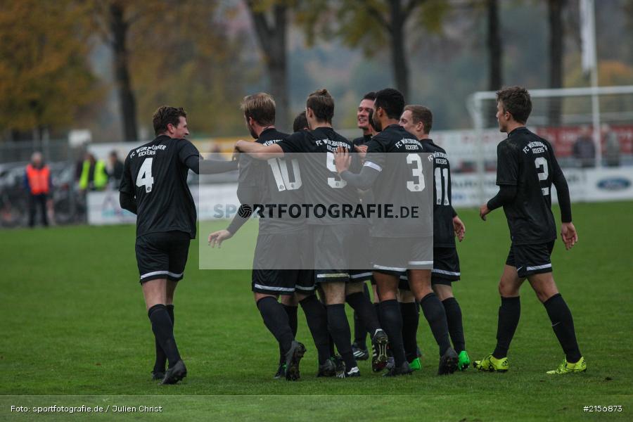 Niclas Hodek, Philip Löw, 24.10.2015, Landesliga, Fussball, FC Würzburger Kickers II, TSV Karlburg - Bild-ID: 2156873