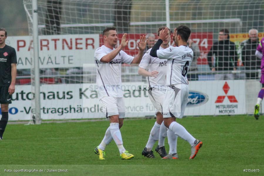 Manuel Römlein, Szymon Dynia, 24.10.2015, Landesliga, Fussball, FC Würzburger Kickers II, TSV Karlburg - Bild-ID: 2156875