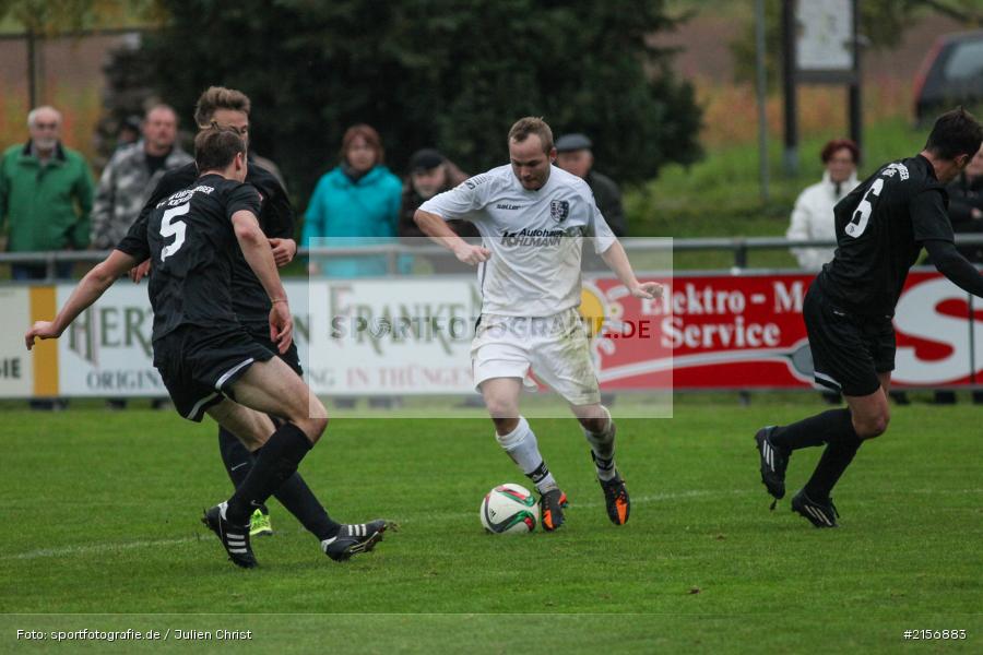 Steffen Lehofer, Stefan Wasser, Matthias Eichler, 24.10.2015, Landesliga, Fussball, FC Würzburger Kickers II, TSV Karlburg - Bild-ID: 2156883 Steffen Lehofer, Stefan Wasser, Matthias Eichler, 24.10.2015, Landesliga, Fussball, FC Würzburger Kickers II, TSV Karlburg - Bild-ID: 2156883