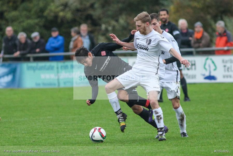Marios Dimitrakopoulos, Sebastian Seubert, 24.10.2015, Landesliga, Fussball, FC Würzburger Kickers II, TSV Karlburg - Bild-ID: 2156892 Marios Dimitrakopoulos, Sebastian Seubert, 24.10.2015, Landesliga, Fussball, FC Würzburger Kickers II, TSV Karlburg - Bild-ID: 2156892