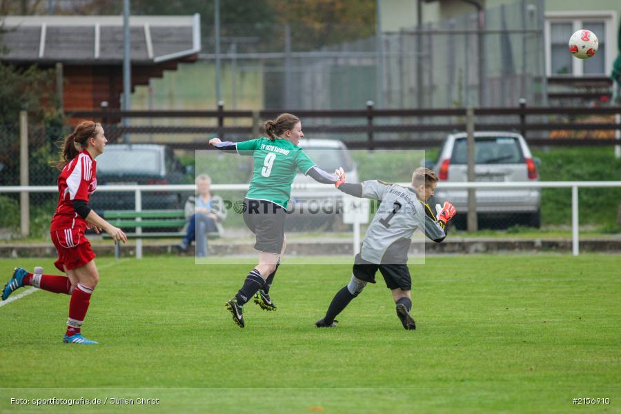 Lisa Steinbach, 25.10.2015, Damen, Fussball, Fvgg Kickers Aschaffenburg II, FV Karlstadt - Bild-ID: 2156910