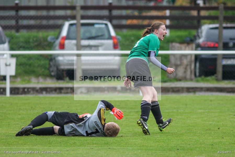 Lisa Steinbach, 25.10.2015, Damen, Fussball, Fvgg Kickers Aschaffenburg II, FV Karlstadt - Bild-ID: 2156911