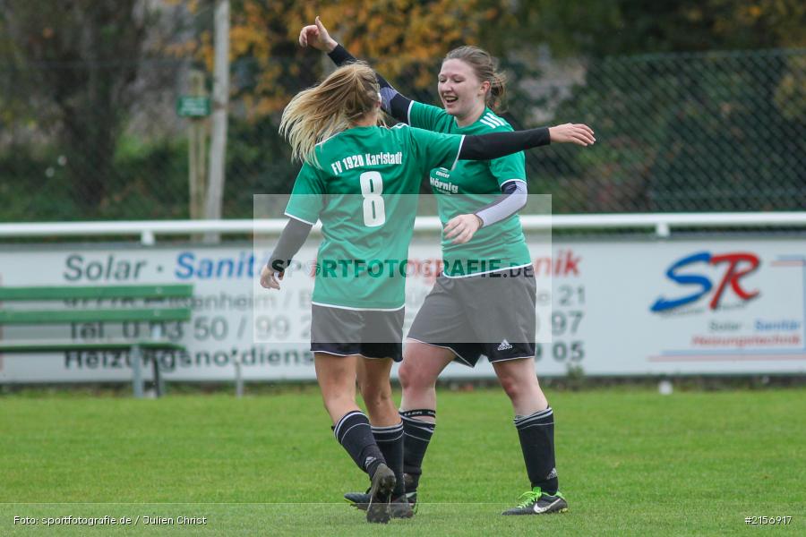 Lisa Steinbach, 25.10.2015, Damen, Fussball, Fvgg Kickers Aschaffenburg II, FV Karlstadt - Bild-ID: 2156917