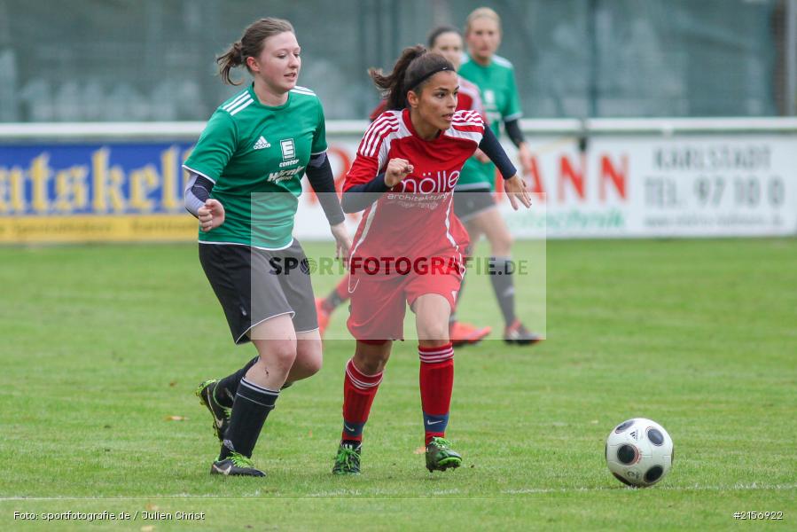 25.10.2015, Damen, Fussball, Fvgg Kickers Aschaffenburg II, FV Karlstadt - Bild-ID: 2156922