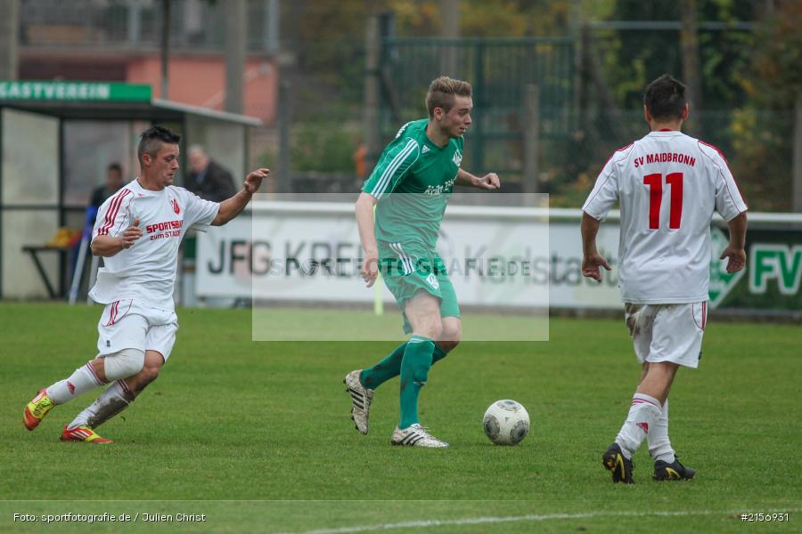 25.10.2015, B-Klasse, Fussball, SV Maidbronn/Grammschatz III, FV Karlstadt II - Bild-ID: 2156931