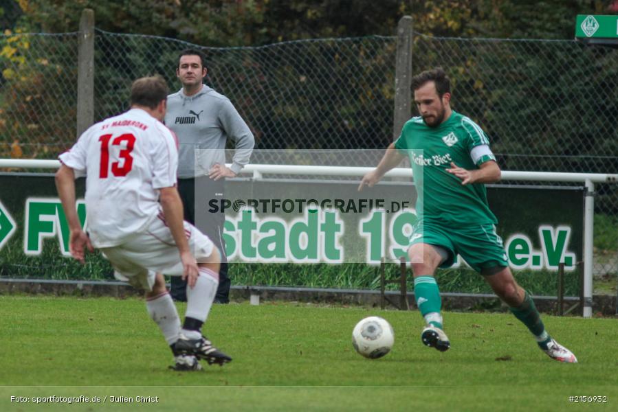 Marc Kraetzer, Benedikt Schrödl, 25.10.2015, B-Klasse, Fussball, SV Maidbronn/Grammschatz III, FV Karlstadt II - Bild-ID: 2156932