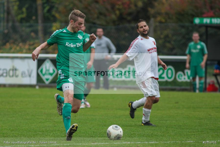 Sebastian Leisgang, 25.10.2015, B-Klasse, Fussball, SV Maidbronn/Grammschatz III, FV Karlstadt II - Bild-ID: 2156933