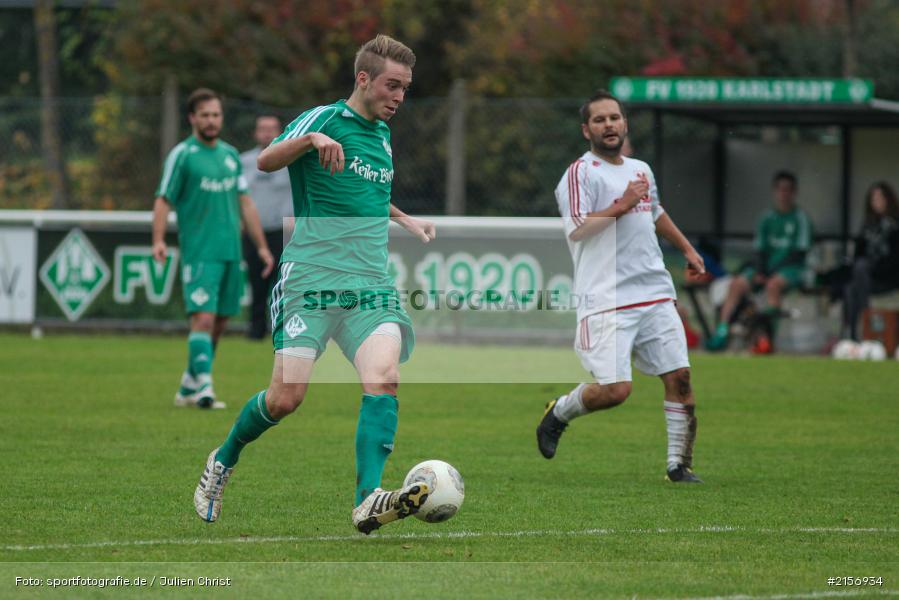 Sebastian Leisgang, 25.10.2015, B-Klasse, Fussball, SV Maidbronn/Grammschatz III, FV Karlstadt II - Bild-ID: 2156934
