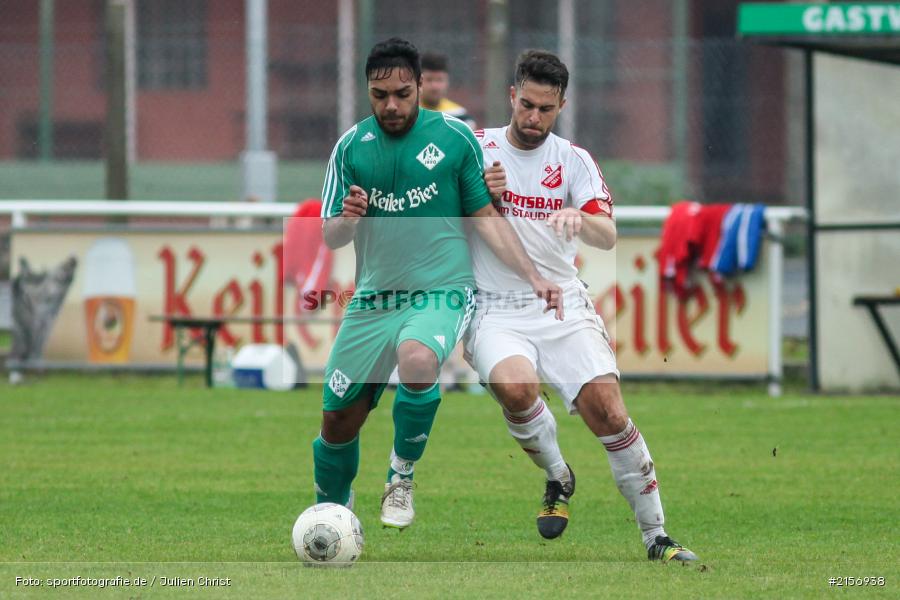 Patrick Kraemel, Alperen Aytac, 25.10.2015, B-Klasse, Fussball, SV Maidbronn/Grammschatz III, FV Karlstadt II - Bild-ID: 2156938