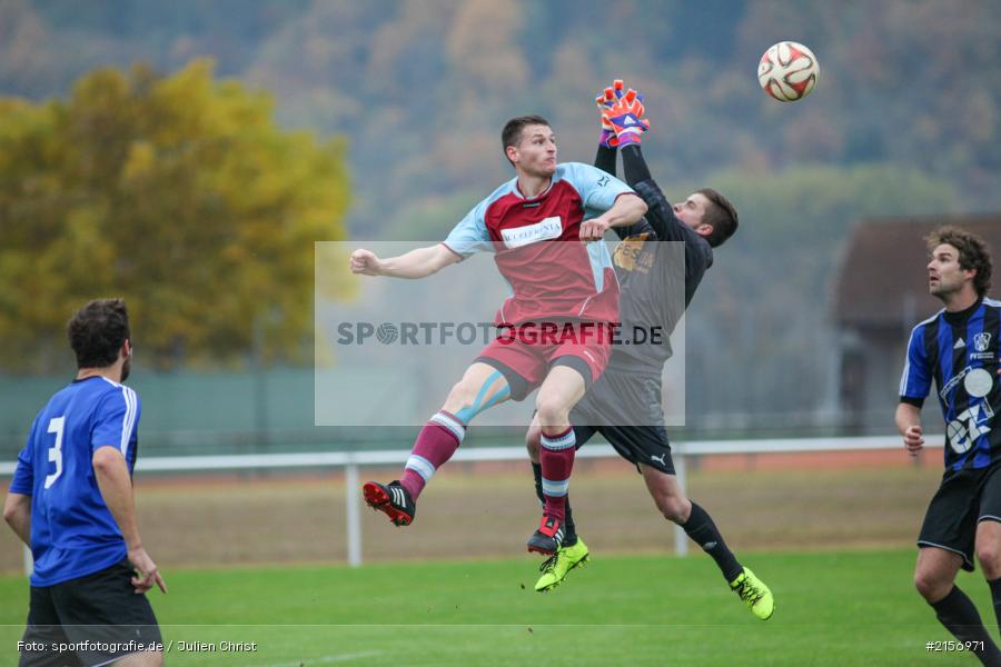 Florian Herbert, Dominic Hessdoerfer, Retzbach, Kreisliga Würzburg, 25.10.2015, Fussball, FV Gemünden/Seifriedsburg, TSV Retzbach - Bild-ID: 2156971