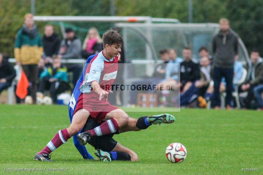 Dominik Hehrlein, Florian Buki, Retzbach, Kreisliga Würzburg, 25.10.2015, Fussball, FV Gemünden/Seifriedsburg, TSV Retzbach - Bild-ID: 2156980