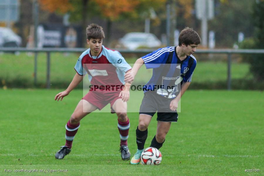 Markus Mjalov, Dominik Hehrlein, Retzbach, Kreisliga Würzburg, 25.10.2015, Fussball, FV Gemünden/Seifriedsburg, TSV Retzbach - Bild-ID: 2157011