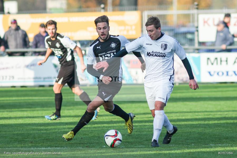 Manuel Römlein, Felix Strassberger, 31.10.2015, Landesliga, Fussball, FVgg Bayern Kitzingen, TSV Karlburg, Karlburg - Bild-ID: 2157084 Manuel Römlein, Felix Strassberger, 31.10.2015, Landesliga, Fussball, FVgg Bayern Kitzingen, TSV Karlburg, Karlburg - Bild-ID: 2157084