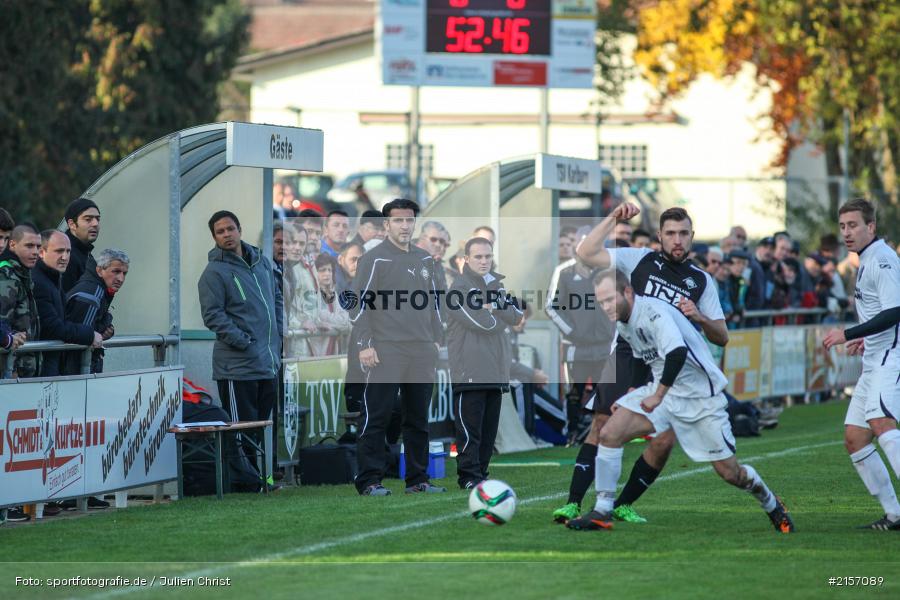 Gürkan Gür, Steffen Lehofer, Daniel Endres, Tamer Yigit, 31.10.2015, Landesliga, Fussball, FVgg Bayern Kitzingen, TSV Karlburg, Karlburg - Bild-ID: 2157089