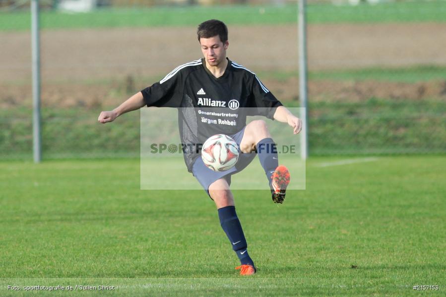 Tobias Hehrlein, Kreisliga Würzburg, 08.11.2015, Fussball, TSV Uettingen, TSV Retzbach - Bild-ID: 2157153