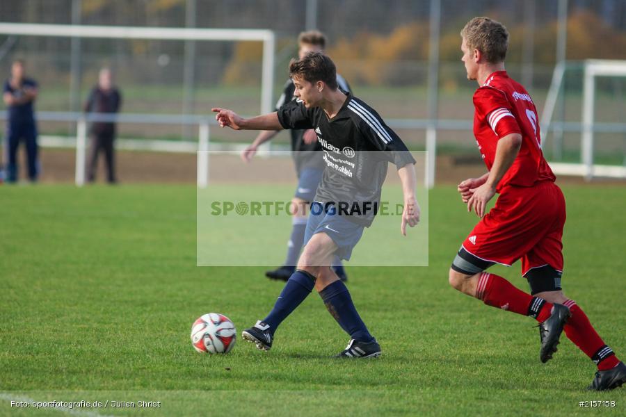 Dominik Hehrlein, Manuel Scheller, Kreisliga Würzburg, 08.11.2015, Fussball, TSV Uettingen, TSV Retzbach - Bild-ID: 2157158