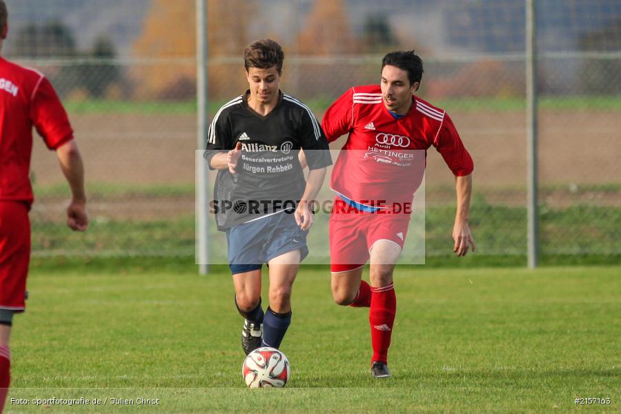 Dominik Hehrlein, Kreisliga Würzburg, 08.11.2015, Fussball, TSV Uettingen, TSV Retzbach - Bild-ID: 2157163