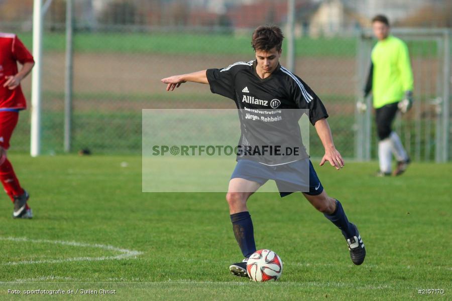 Dominik Hehrlein, Kreisliga Würzburg, 08.11.2015, Fussball, TSV Uettingen, TSV Retzbach - Bild-ID: 2157170