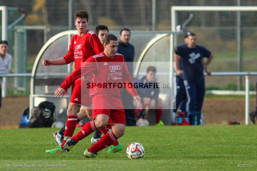 Leroy Fuchs, Kreisliga Würzburg, 08.11.2015, Fussball, TSV Uettingen, TSV Retzbach - Bild-ID: 2157176