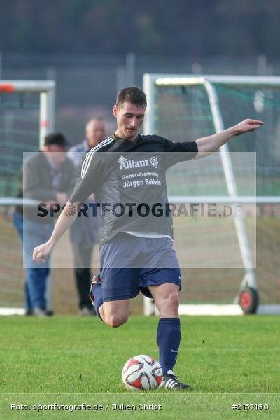 Dominic Hessdoerfer, Kreisliga Würzburg, 08.11.2015, Fussball, TSV Uettingen, TSV Retzbach - Bild-ID: 2157180