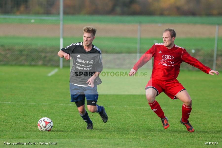 Philipp Gößwein, Kreisliga Würzburg, 08.11.2015, Fussball, TSV Uettingen, TSV Retzbach - Bild-ID: 2157189