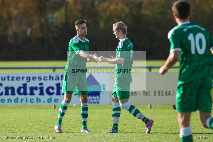 Michael Winkler, Felix Strohmenger, Fussball, 08.11.2015, Kreisliga Würzburg, FV Karlstadt, FSV Zellingen - Bild-ID: 2157204