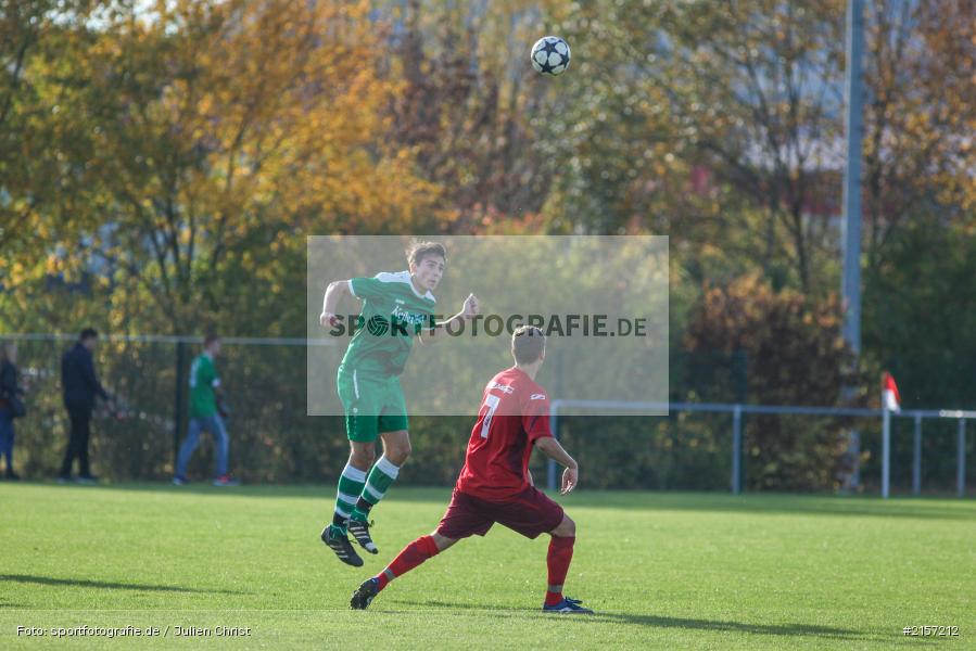 Dominik Lambrecht, Wolfgang Schmitt, Fussball, 08.11.2015, Kreisliga Würzburg, FV Karlstadt, FSV Zellingen - Bild-ID: 2157212